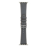 Single Lap Microfiber Leather Watch Band For Apple Watch Series, 7 45mm / 6&SE&5&4 44mm / 3&2&1 42mm, 7 41mm / 6&SE&5&4 40mm / 3&2&1 38mm