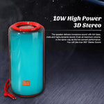 T&G TG639 10W Portable LED Light TWS Wireless Bluetooth Speaker