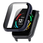 Universal PC+ Toughened Film Fully Enclosed Protective Watch Case, For Realme TechLife Watch S100 / SZ100