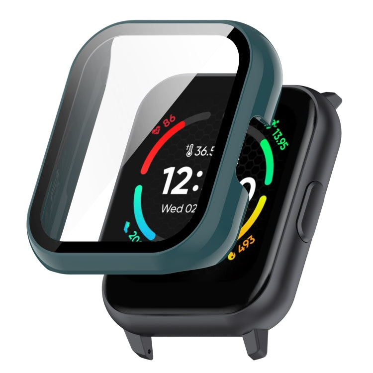 Universal PC+ Toughened Film Fully Enclosed Protective Watch Case, For Realme TechLife Watch S100 / SZ100
