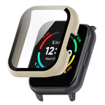 Universal PC+ Toughened Film Fully Enclosed Protective Watch Case, For Realme TechLife Watch S100 / SZ100