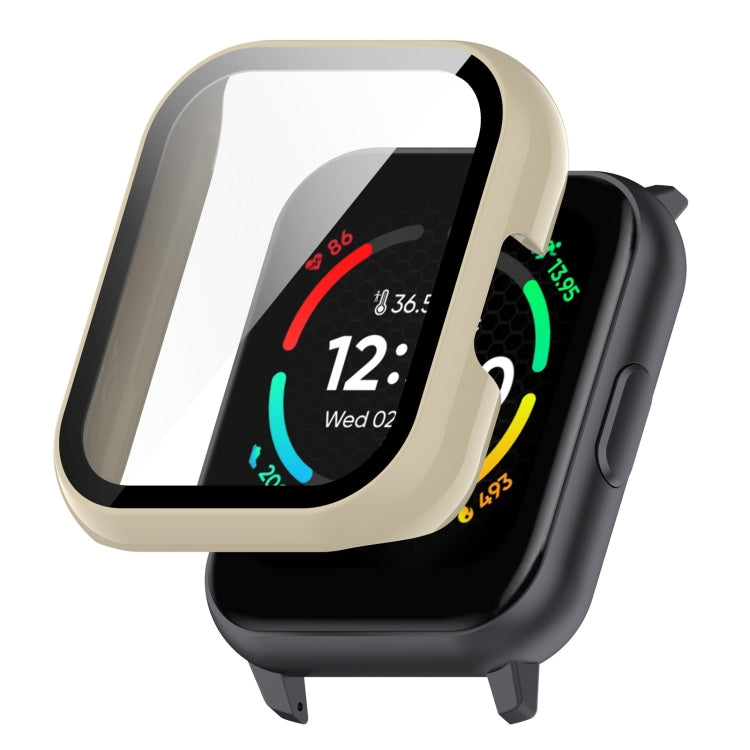 Universal PC+ Toughened Film Fully Enclosed Protective Watch Case, For Realme TechLife Watch S100 / SZ100