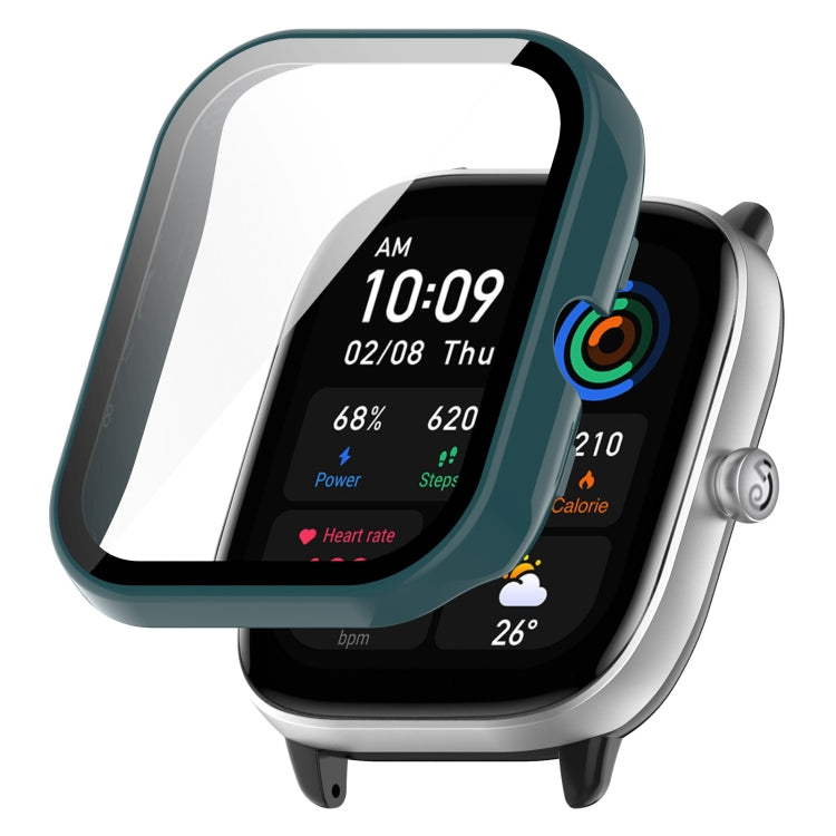 PC+ Toughened Film Fully Enclosed Protective Watch Case, For Amazfit Bip3 / Bip3 Pro, For Amazfit GTS4 Mini