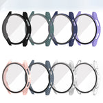 PC + Tempered Glass Integrated Protective Watch Case, For Samsung Galaxy Watch5 40mm, For Samsung Galaxy Watch5 44mm
