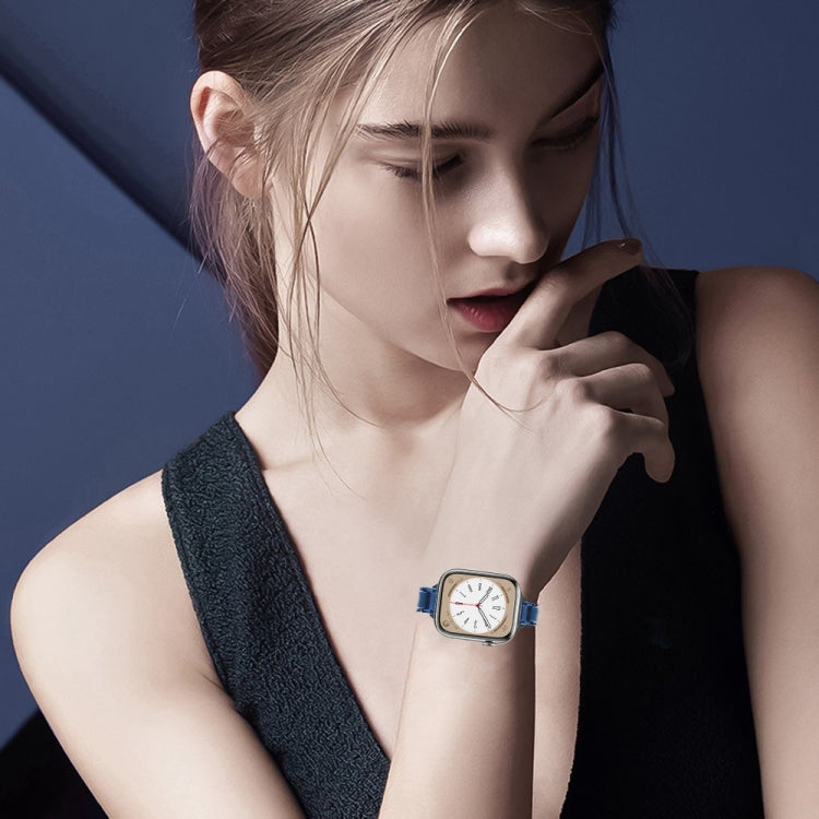 Three Beads Metal Watch Band For Apple Watch Series, 7 45mm / 6&SE&5&4 44mm / 3&2&1 42mm, 7 41mm / 6&SE&5&4 40mm / 3&2&1 38mm