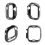 PET Film TPU Watch Case, For Apple Watch Ultra 1 / 2 / 3 49mm
