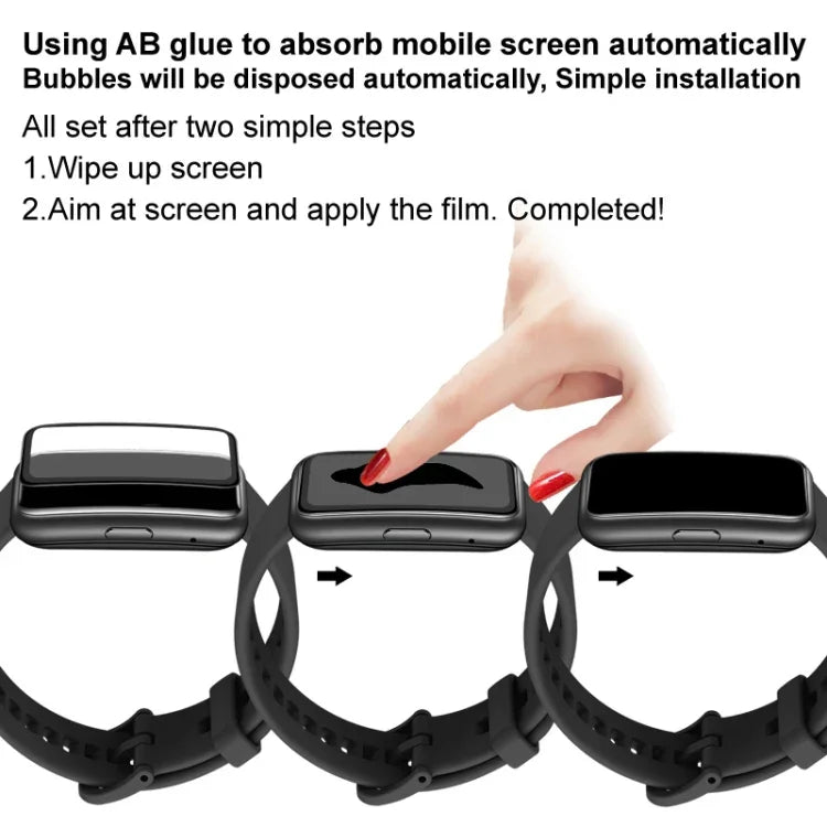 فيلم حماية ساعة عالي الدقة من Plexiglass من imak، لساعات OPPO Wacth 3، لساعات Realme TechLife S100، لساعات Xiaomi S1 Pro، لسامسونج جالاكسي ووتش5 40 مم، لسامسونج جالاكسي ووتش5 44 مم، لسامسونج جالاكسي ووتش5 برو 45 مم
