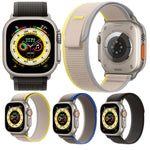 Nylon Watch Band For Apple Watch Series 8&7 41mm / SE 2&6&SE&5&4 40mm, For Apple Watch 42mm / 41mm / 40mm / 38mm