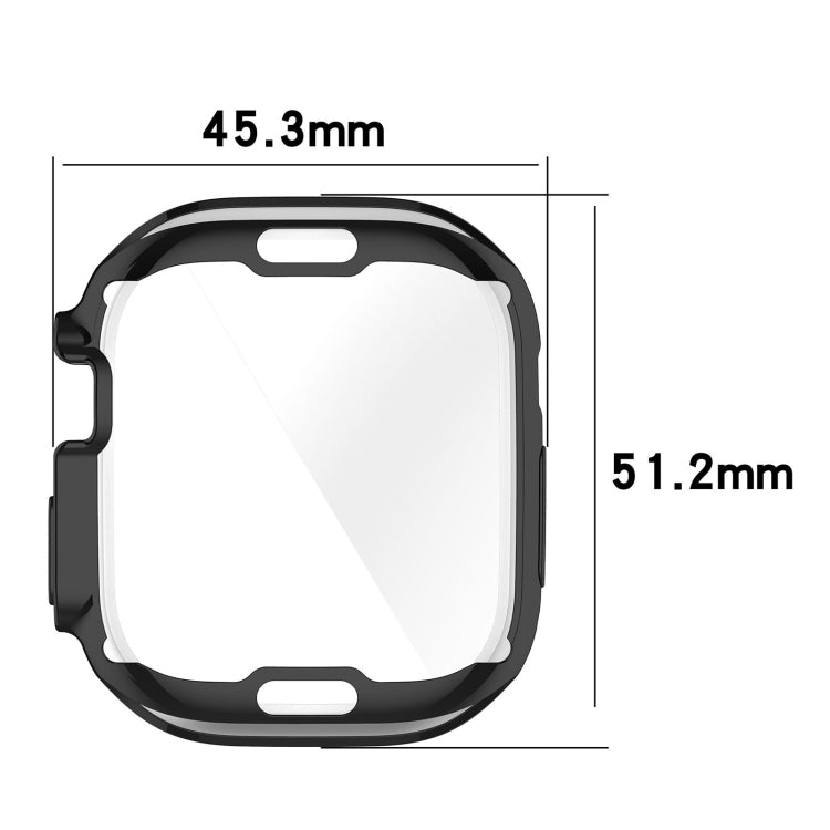 TPU All-inclusive Transparent Protective Case For Apple Watch Ultra 1 / 2 / 3 49mm, For Apple Watch Ultra 1 / 2 / 3 49mm
