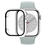 Tempered Glass Film PC Watch Case, For Apple Watch Series 9 / 8 / 7 45mm, For Apple Watch Series 9 / 8 / 7 41mm
