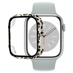 غطاء ساعة من PC مع فيلم زجاج مقسى، لساعة Apple Watch السلسلة 9 / 8 / 7 41مم، لساعة Apple Watch السلسلة 9 / 8 / 7 45مم