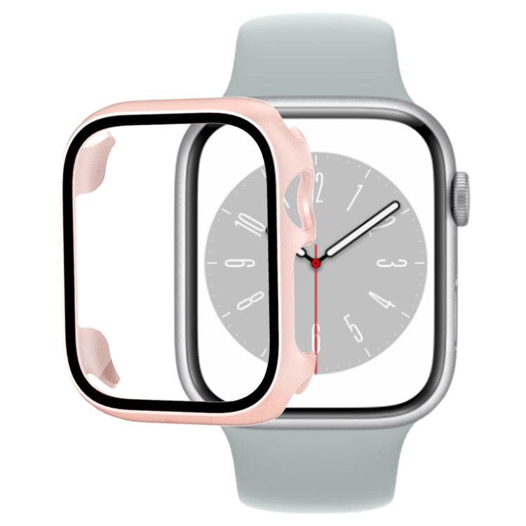 Tempered Glass Film PC Watch Case, For Apple Watch Series 9 / 8 / 7 45mm, For Apple Watch Series 9 / 8 / 7 41mm
