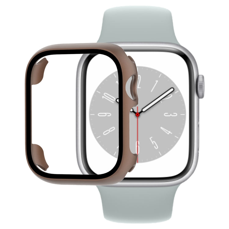 Tempered Glass Film PC Watch Case, For Apple Watch Series 9 / 8 / 7 45mm, For Apple Watch Series 9 / 8 / 7 41mm