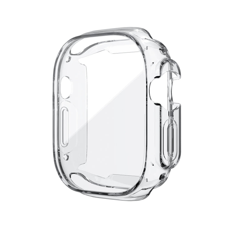 All-inclusive Transparent TPU Protective Case For Apple Watch Ultra 1 / 2 / 3 49mm, For Apple Watch Ultra 1 / 2 / 3 49mm