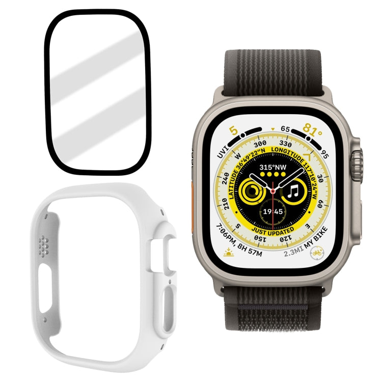 Tempered Glass Film Frosted PC Watch Case, For Apple Watch Ultra 3 / 2 / 1 49mm