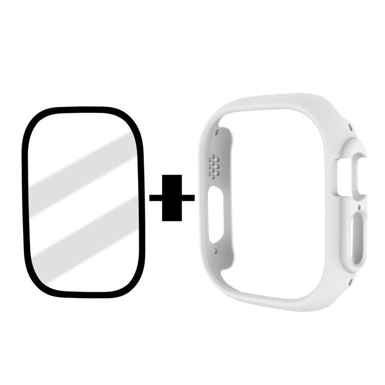 Tempered Glass Film Frosted PC Watch Case, For Apple Watch Ultra 3 / 2 / 1 49mm