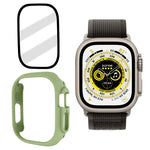 Tempered Glass Film Frosted PC Watch Case, For Apple Watch Ultra 3 / 2 / 1 49mm