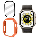 Tempered Glass Film Frosted PC Watch Case, For Apple Watch Ultra 3 / 2 / 1 49mm