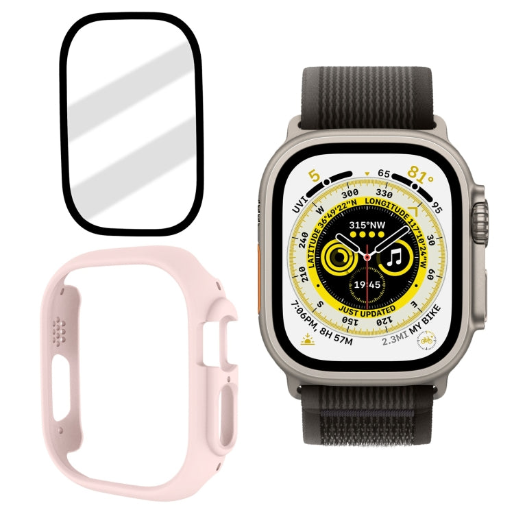 Tempered Glass Film Frosted PC Watch Case, For Apple Watch Ultra 3 / 2 / 1 49mm