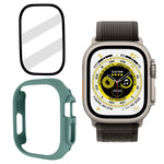 Tempered Glass Film Frosted PC Watch Case, For Apple Watch Ultra 3 / 2 / 1 49mm