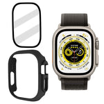 Tempered Glass Film Frosted PC Watch Case, For Apple Watch Ultra 3 / 2 / 1 49mm