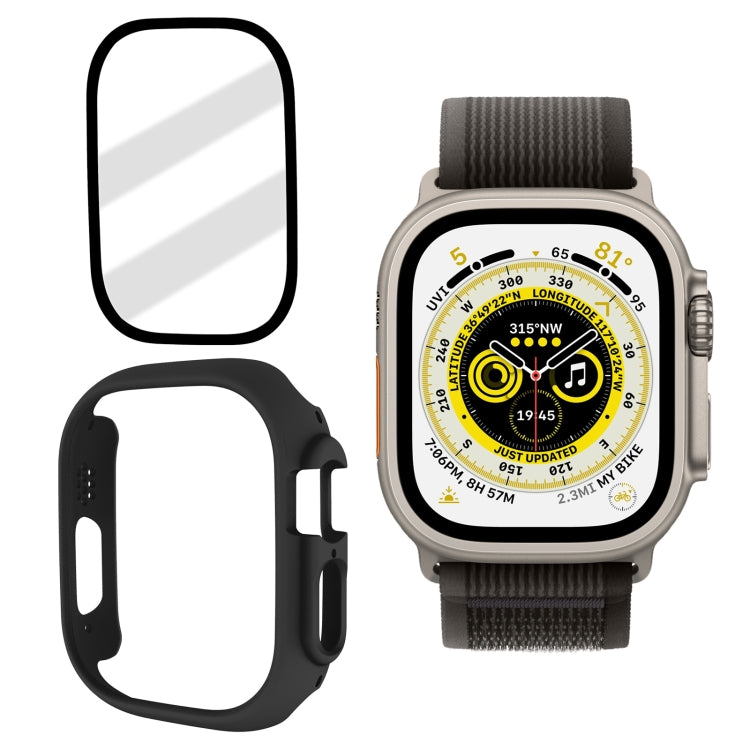 Tempered Glass Film Frosted PC Watch Case, For Apple Watch Ultra 3 / 2 / 1 49mm