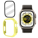 Tempered Glass Film Frosted PC Watch Case, For Apple Watch Ultra 3 / 2 / 1 49mm