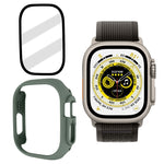 Tempered Glass Film Frosted PC Watch Case, For Apple Watch Ultra 3 / 2 / 1 49mm