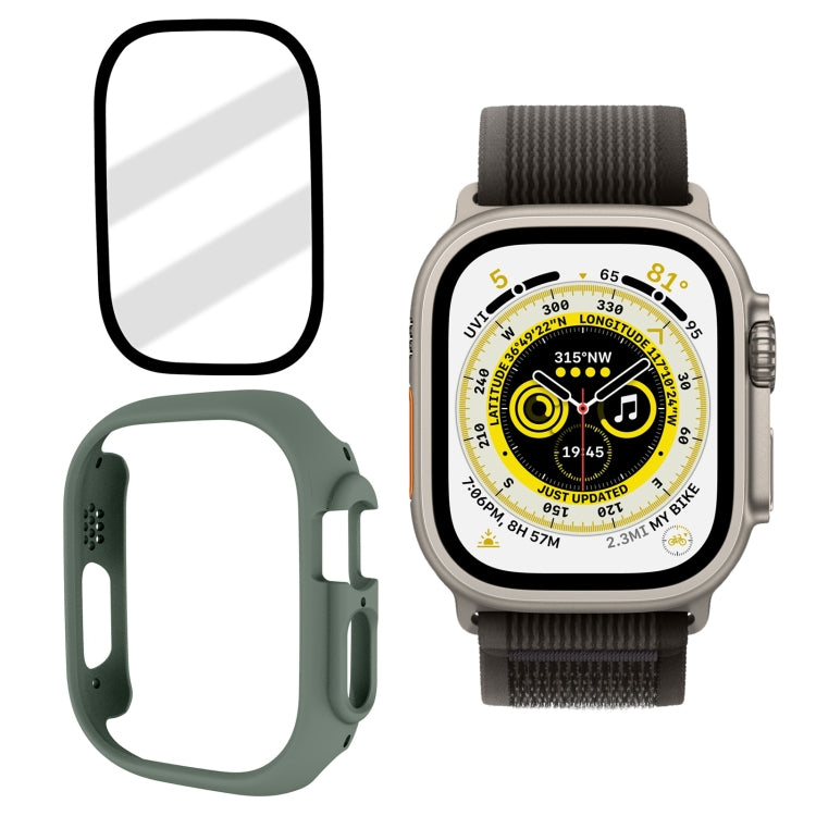 Tempered Glass Film Frosted PC Watch Case, For Apple Watch Ultra 3 / 2 / 1 49mm