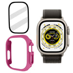 Tempered Glass Film Frosted PC Watch Case, For Apple Watch Ultra 3 / 2 / 1 49mm