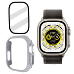 Tempered Glass Film Frosted PC Watch Case, For Apple Watch Ultra 3 / 2 / 1 49mm