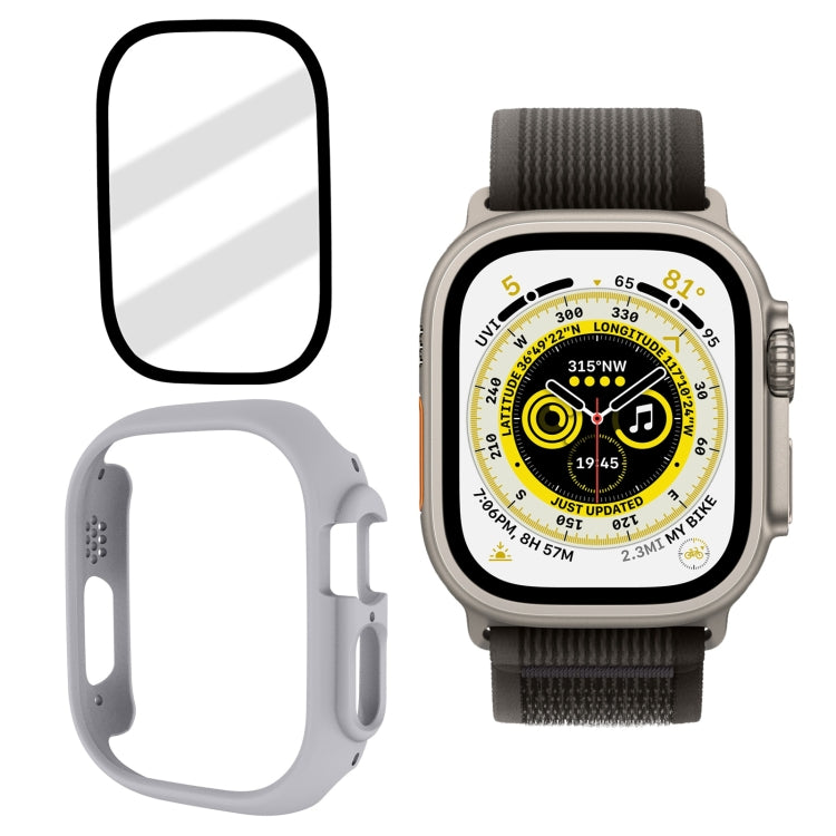 Tempered Glass Film Frosted PC Watch Case, For Apple Watch Ultra 3 / 2 / 1 49mm