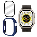 Tempered Glass Film Frosted PC Watch Case, For Apple Watch Ultra 3 / 2 / 1 49mm