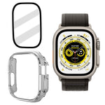 Tempered Glass Film Frosted PC Watch Case, For Apple Watch Ultra 3 / 2 / 1 49mm