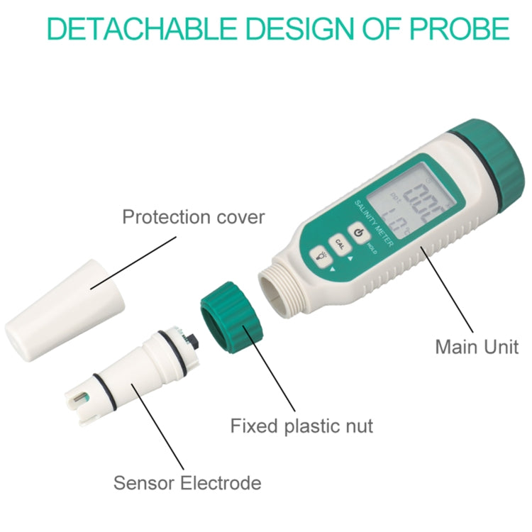 مقياس ملوحة رقمي محمول SmartSensor AR8012، AR8012
