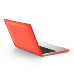 غطاء حماية للابتوب بلونين من TPU + PC مقاوم للسقوط، لماك بوك إير 13.6 بوصة A2681 2022 / M3 2024 A3113 / M4 2025 A3240