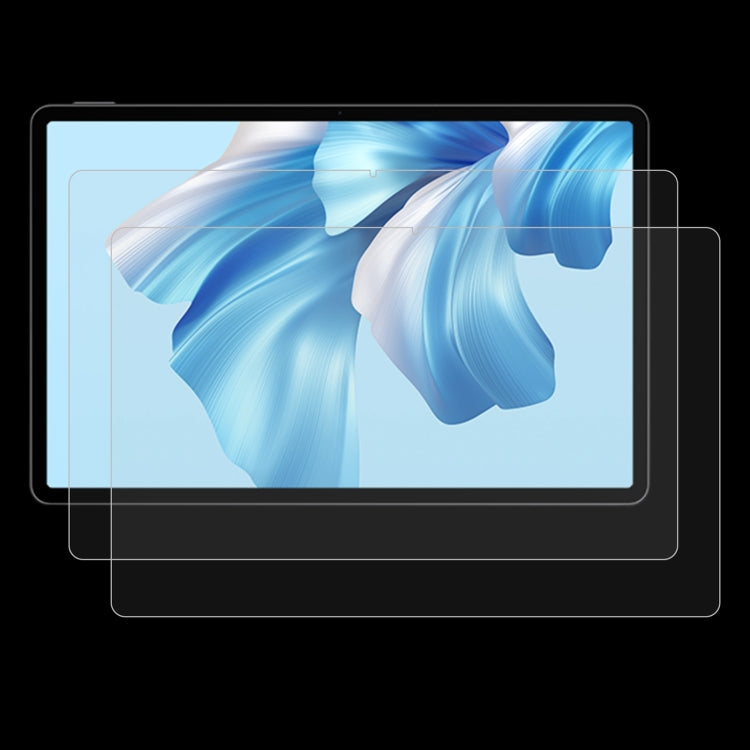فيلم زجاج مقسى مقاوم للانفجار 9H بسماكة 0.3 مم 2 قطع، لجهاز Huawei MateBook E Go (2 قطع)، لجهاز Lenovo Pad Pro 2022 مقاس 11.2 بوصة / Tab P11 Pro الجيل الثاني 11.2 (2 قطع)