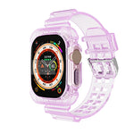 Glacier Transparent TPU Integrated Watch Band, For Apple Watch Ultra 49mm