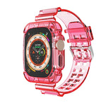 Glacier Transparent TPU Integrated Watch Band, For Apple Watch Ultra 49mm
