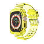 Glacier Transparent TPU Integrated Watch Band, For Apple Watch Ultra 49mm