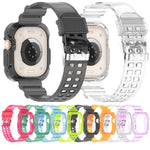 Glacier Transparent TPU Integrated Watch Band, For Apple Watch Ultra 49mm