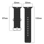 Ocean Silicone Watch Band, For Apple Watch Series 8&7 41mm, For Apple Watch Series 8&7 41mm / SE 2&6&SE&5&4 40mm