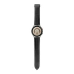 Bracelet de montre en cuir véritable couleur litchi pour Samsung Galaxy Watch5 40 mm / 44 mm