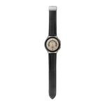Bracelet de montre en cuir véritable couleur litchi pour Samsung Galaxy Watch5 40 mm / 44 mm