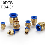PC6-04 LAIZE 2pcs PC Male Thread Straight Pneumatic Quick Fitting Connector, PC4-01 (10pcs), PC4-02 (10pcs), PC4-M5 (10pcs), PC6-01 (10pcs), PC6-02 (10pcs), PC6-03 (10pcs), PC6-04 (2pcs), PC6-M5 (10pcs), PC8-01 (10pcs), PC8-02 (10pcs), PC8-03 (10pcs)  ...