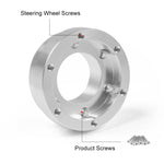 For Logitech G29 G920 G923 70mm Gaming Steering Wheel Adapter, For Logitech G29 (Black), For Logitech G29 (Silver)