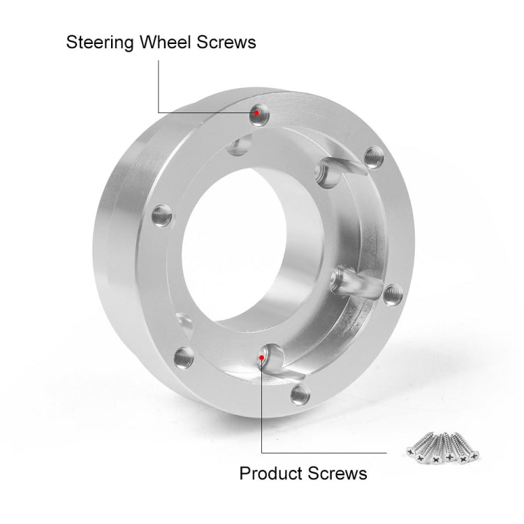 For Logitech G29 G920 G923 70mm Gaming Steering Wheel Adapter, For Logitech G29 (Black), For Logitech G29 (Silver)