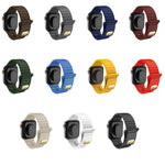 Breathable Skin-friendly Silicone For Apple Watch, Ultra 49mm / Series 8&7 45mm / SE   2&6&SE&5&4 44mm / 3&2&1 42mm, Series 8&7 41mm / SE 2&6&SE&5&4 40mm /   3&2&1 38mm