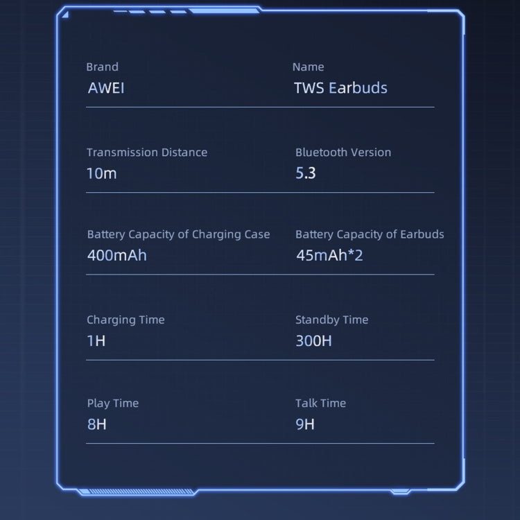 سماعات أذن ألعاب بلوتوث لاسلكية awei T52، T52