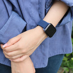 Buckle Nylon Braided Watch Band, For Apple Watch Ultra 49mm / Series 8&7 45mm / SE 2&6&SE&5&4 44mm / 3&2&1 42mm